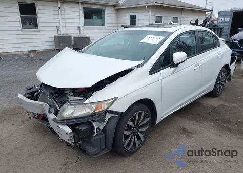 2015 Honda Civic Ex-L from USA, damaged, VIN 19XFB2F96FE248534